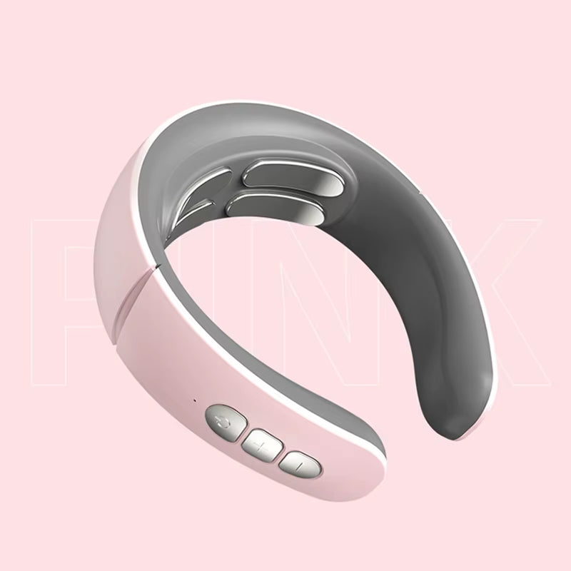 Neck Massager Intelligent Cervical Spine Instrument Electric Therapy Pulse Therapy Instrument Cervical Spine Massager